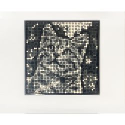 GOBRICKS GP01 non  NGHỆ THUẬT PIXEL VỚI KHẢ NĂNG VÔ HẠN bộ đồ chơi xếp lắp ráp ghép mô hình Art BRICK ART 2912 khối