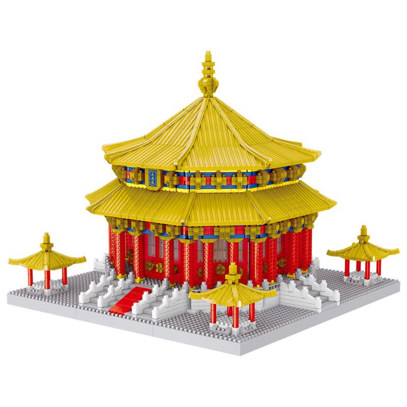 FUN IMAGINATION LZ8231 8231 non  HOÀNG CUNG bộ đồ chơi xếp lắp ráp ghép mô hình Buildings 2802 khối
