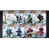 DUO LE PIN DLP DLP9048 9048 non  PHÙ HỢP VỚI CÁC KHỐI MINIFIGURE NINJA RỒNG HAI ĐẦU bộ đồ chơi xếp lắp ráp ghép mô hình The  Ninjago Movie 合体双头龙忍者人仔积木 Ninja Lốc Xoáy