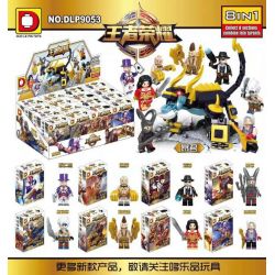 DUO LE PIN DLP9053 9053 non  MÔ HÌNH GLORY 8 CỦA KING bộ đồ chơi xếp lắp ráp ghép mô hình Collectable Minifigures Búp Bê Sưu Tầm