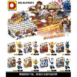 DUO LE PIN DLP9051 9051 non  MÔ HÌNH GLORY 8 CỦA KING bộ đồ chơi xếp lắp ráp ghép mô hình Collectable Minifigures Búp Bê Sưu Tầm