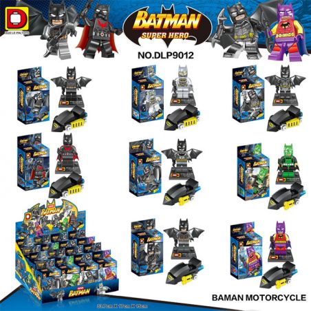DUO LE PIN DLP9012 9012 non  MÔ HÌNH BATMAN 8 bộ đồ chơi xếp lắp ráp ghép mô hình The  Batman Movie Người Dơi Bảo Vệ Gotham