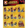 DUO LE PIN DLP DLP9054 9054 non  CÁC KHỐI MINIFIGURE NGƯỜI NHỆN HOÀN TOÀN MỚI bộ đồ chơi xếp lắp ráp ghép mô hình Super Heroes 全新蛛蛛侠人仔积木 Siêu Nhân Anh Hùng