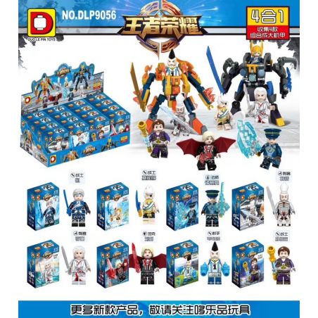 DUO LE PIN DLP9056 9056 non  MÔ HÌNH GLORY 8 CỦA KING bộ đồ chơi xếp lắp ráp ghép mô hình Collectable Minifigures Búp Bê Sưu Tầm