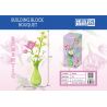 ZHEGAO 622006 non  NHỊP TIM LÃNG MẠN bộ đồ chơi xếp lắp ráp ghép mô hình Flowers BOUGHT Hoa 229 khối