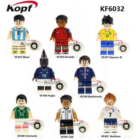 KOPF KF6032 6032 KF395 KF396 KF397 KF398 KF399 KF400 KF401 KF402 non  HÀNG TRĂM NGƯỜI 8 WORLD CUP bộ đồ chơi xếp lắp ráp ghép mô hình Sports Thể Thao
