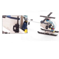 QMAN ENLIGHTEN KEEPPLEY 1117 non  CẢNH SÁT PHỐI HỢP TRUY BẮT TỘI PHẠM bộ đồ chơi xếp lắp ráp ghép mô hình City HIGHWAY PURSUIT Thành Phố 394 khối