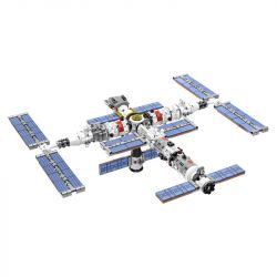 CAYI 3028 non  TRẠM VŨ TRỤ THIÊN CUNG bộ đồ chơi xếp lắp ráp ghép mô hình Space SPACE STATION Thám Hiểm Không Gian 1022 khối