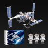 CAYI 3028 non  TRẠM VŨ TRỤ THIÊN CUNG bộ đồ chơi xếp lắp ráp ghép mô hình Space SPACE STATION Thám Hiểm Không Gian 1022 khối