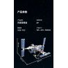 CAYI 3028 non  TRẠM VŨ TRỤ THIÊN CUNG bộ đồ chơi xếp lắp ráp ghép mô hình Space SPACE STATION Thám Hiểm Không Gian 1022 khối
