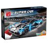 TA GAOLE T3029 3029 non  MCLAREN SENNA GTR LÙI XE bộ đồ chơi xếp lắp ráp ghép mô hình  Kỹ Thuật Công Nghệ Cao Mô Hình Phương Tiện 606 khối