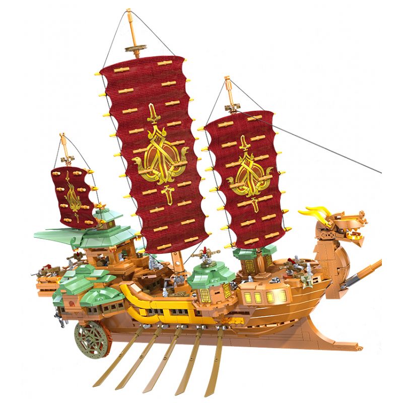 JIESTAR 58003 non  CON TÀU NGÔI SAO CHẾT bộ đồ chơi xếp lắp ráp ghép mô hình Creator Expert ALCOR SHIP Chuyên Gia Sáng Tạo 1396 khối