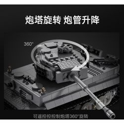 DOUBLEE CADA C61071 61071 non  TIGER TANK 1:35. tỷ lệ 1:35 bộ đồ chơi xếp lắp ráp ghép mô hình Military Army SD.KFZ. 181 TIGER TANK Quân Sự Bộ Đội 925 khối