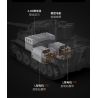 DOUBLEE CADA C61071 61071 non  TIGER TANK 1:35. tỷ lệ 1:35 bộ đồ chơi xếp lắp ráp ghép mô hình Military Army SD.KFZ. 181 TIGER TANK Quân Sự Bộ Đội 925 khối