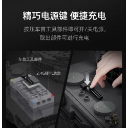 DOUBLEE CADA C61071 61071 non  TIGER TANK 1:35. tỷ lệ 1:35 bộ đồ chơi xếp lắp ráp ghép mô hình Military Army SD.KFZ. 181 TIGER TANK Quân Sự Bộ Đội 925 khối