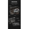 DOUBLEE CADA C61071 61071 non  TIGER TANK 1:35. tỷ lệ 1:35 bộ đồ chơi xếp lắp ráp ghép mô hình Military Army SD.KFZ. 181 TIGER TANK Quân Sự Bộ Đội 925 khối