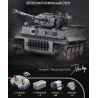 DOUBLEE CADA C61071 61071 non  TIGER TANK 1:35. tỷ lệ 1:35 bộ đồ chơi xếp lắp ráp ghép mô hình Military Army SD.KFZ. 181 TIGER TANK Quân Sự Bộ Đội 925 khối