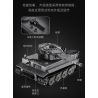 DOUBLEE CADA C61071 61071 non  TIGER TANK 1:35. tỷ lệ 1:35 bộ đồ chơi xếp lắp ráp ghép mô hình Military Army SD.KFZ. 181 TIGER TANK Quân Sự Bộ Đội 925 khối