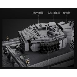 DOUBLEE CADA C61071 61071 non  TIGER TANK 1:35. tỷ lệ 1:35 bộ đồ chơi xếp lắp ráp ghép mô hình Military Army SD.KFZ. 181 TIGER TANK Quân Sự Bộ Đội 925 khối