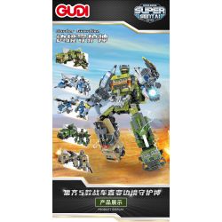 GUDI 40503 non  NGƯỜI BẢO VỆ BIÊN GIỚI bộ đồ chơi xếp lắp ráp ghép mô hình Military Army BORDER GUARDIAN Quân Sự Bộ Đội 1122 khối