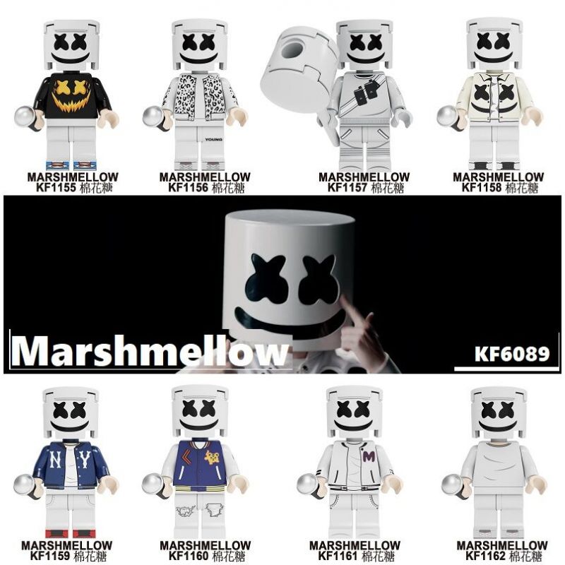 KOPF KF6089 6089 KF1155 1155 KF1156 1156 KF1157 1157 KF1158 1158 KF1159 1159 KF1160 1160 KF1161 1161 KF1162 1162 non  HÀNG TRĂM NGƯỜI 8 MARSHMALLOWS bộ đồ chơi xếp lắp ráp ghép mô hình Collectable Minifigures Búp Bê Sưu Tầm