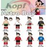 KOPF KF6074 6074 KF754 KF755 KF756 KF757 KF758 KF759 KF760 KF761 non  HÀNG TRĂM NGƯỜI 8 IRON ARM ASTRO bộ đồ chơi xếp lắp ráp ghép mô hình Movie & Game ASTRO BOY Phim Và Trò Chơi