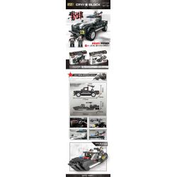 CAYI 1573 non  CẢNH SÁT ĐÓN bộ đồ chơi xếp lắp ráp ghép mô hình Swat Special Force POLICE PICKUP Đặc Nhiệm 190 khối