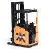 MouldKing 17040 17041 Mould King 17040 17041 non  XE NÂNG KỆ bộ đồ chơi xếp lắp ráp ghép mô hình  REACH TRUCK Kỹ Thuật Công Nghệ Cao Mô Hình Phương Tiện 1506 khối