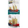 JIESTAR 58001 non  THIẾT GIÁP HẠM TRUNG QUỐC bộ đồ chơi xếp lắp ráp ghép mô hình Creator Expert HEROS SHIP Chuyên Gia Sáng Tạo 921 khối