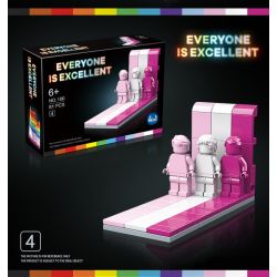 NOT  EVERYONE IS AWESOME 40516 00516 100 99921 xếp lắp ráp ghép mô hình MỌI NGƯỜI ĐỀU TUYỆT VỜI Icons 346 khối