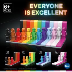 NOT  EVERYONE IS AWESOME 40516 00516 100 99921 xếp lắp ráp ghép mô hình MỌI NGƯỜI ĐỀU TUYỆT VỜI Icons 346 khối