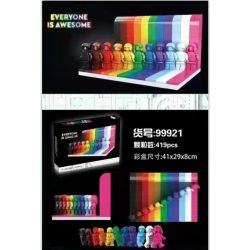 NOT  EVERYONE IS AWESOME 40516 00516 100 99921 xếp lắp ráp ghép mô hình MỌI NGƯỜI ĐỀU TUYỆT VỜI Icons 346 khối