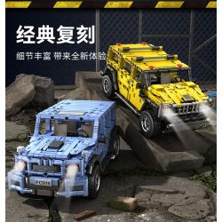 FORANGE FC9120 9120 non  ĐIỀU KHIỂN TỪ XA BIẾN HÌNH XE ĐỊA MÀU VÀNG bộ đồ chơi xếp lắp ráp ghép mô hình  Kỹ Thuật Công Nghệ Cao Mô Hình Phương Tiện 1010 khối