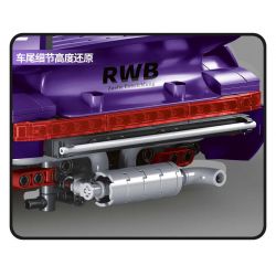 EXTRAORDINARY F10003 10003 non  CƠN BÃO TÍM 993 tỷ lệ 1:10 bộ đồ chơi xếp lắp ráp ghép mô hình  PURPLE STORM ROTANA Kỹ Thuật Công Nghệ Cao Mô Hình Phương Tiện 2088 khối