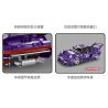 EXTRAORDINARY F10003 10003 non  CƠN BÃO TÍM 993 tỷ lệ 1:10 bộ đồ chơi xếp lắp ráp ghép mô hình  PURPLE STORM ROTANA Kỹ Thuật Công Nghệ Cao Mô Hình Phương Tiện 2088 khối