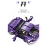EXTRAORDINARY F10003 10003 non  CƠN BÃO TÍM 993 tỷ lệ 1:10 bộ đồ chơi xếp lắp ráp ghép mô hình  PURPLE STORM ROTANA Kỹ Thuật Công Nghệ Cao Mô Hình Phương Tiện 2088 khối