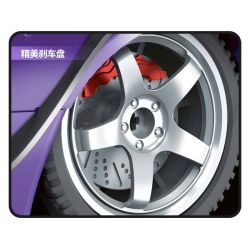 EXTRAORDINARY F10003 10003 non  CƠN BÃO TÍM 993 tỷ lệ 1:10 bộ đồ chơi xếp lắp ráp ghép mô hình  PURPLE STORM ROTANA Kỹ Thuật Công Nghệ Cao Mô Hình Phương Tiện 2088 khối