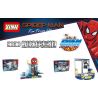XINH 9030 non  NGƯỜI NHỆN CĂN CỨ 8. bộ đồ chơi xếp lắp ráp ghép mô hình Spider-Man