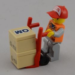 QMAN ENLIGHTEN KEEPPLEY 1119 non  Ô TÔ CHUYỂN PHÁT NHANH bộ đồ chơi xếp lắp ráp ghép mô hình City ENLIGHTEN EXPRESS Thành Phố 337 khối