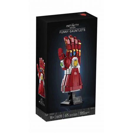 NOT  NANO GAUNTLET 76223 66018 xếp lắp ráp ghép mô hình GĂNG TAY NANO VÔ CỰC IRON MAN Marvel Super Heroes Siêu Anh Hùng Marvel 675 khối
