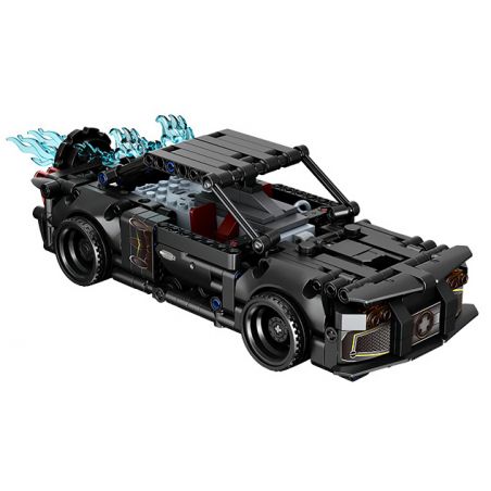 FORANGE FC9010 9010 non  XE THỂ THAO BIẾN HÌNH ĐIỀU KHIỂN TỪ XA MÀU ĐEN bộ đồ chơi xếp lắp ráp ghép mô hình  Kỹ Thuật Công Nghệ Cao Mô Hình Phương Tiện 557 khối