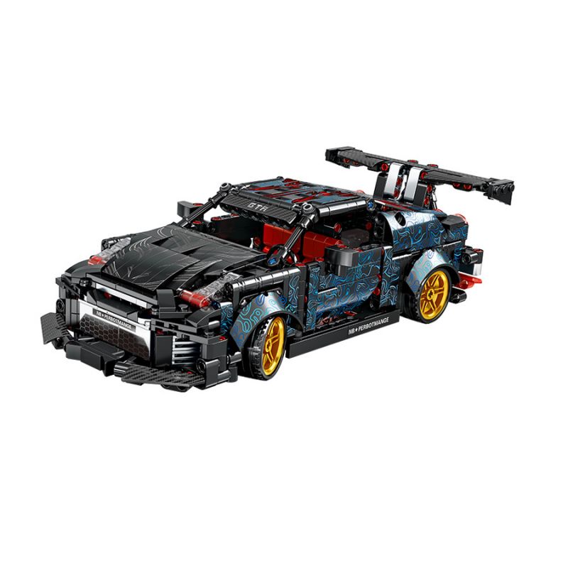 LEIBAO 8203 non  SIÊU XE ARES GTR tỷ lệ 1:24 bộ đồ chơi xếp lắp ráp ghép mô hình  TECHNOLOGY CREATE Kỹ Thuật Công Nghệ Cao Mô Hình Phương Tiện 681 khối