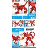 LEIBA 10073 non  ÁO GIÁP CƠ KHÍ TYRANNOSAURUS REX bộ đồ chơi xếp lắp ráp ghép mô hình  MORPHING JAEGER Kỹ Thuật Công Nghệ Cao Mô Hình Phương Tiện 499 khối