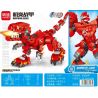 LEIBA 10073 non  ÁO GIÁP CƠ KHÍ TYRANNOSAURUS REX bộ đồ chơi xếp lắp ráp ghép mô hình  MORPHING JAEGER Kỹ Thuật Công Nghệ Cao Mô Hình Phương Tiện 499 khối