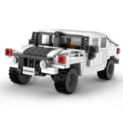 DOUBLEE CADA C55022 55022 non  XE HUMMER OFF-ROAD 1:24 tỷ lệ 1:24 bộ đồ chơi xếp lắp ráp ghép mô hình Racers HUMVEE Đua Tốc Độ 328 khối