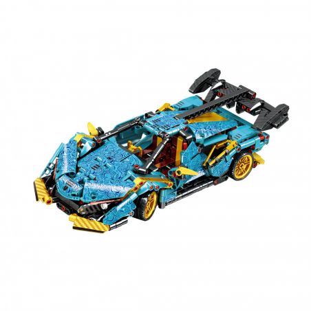 LEIBAO 8202 non  SỬA ĐỔI JISU SIÊU XE ABOLO IE tỷ lệ 1:24 bộ đồ chơi xếp lắp ráp ghép mô hình  TECHNOLOGY CREATE Kỹ Thuật Công Nghệ Cao Mô Hình Phương Tiện 620 khối