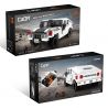 DOUBLEE CADA C55022 55022 non  XE HUMMER OFF-ROAD 1:24 tỷ lệ 1:24 bộ đồ chơi xếp lắp ráp ghép mô hình Racers HUMVEE Đua Tốc Độ 328 khối