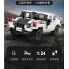 DOUBLEE CADA C55022 55022 non  XE HUMMER OFF-ROAD 1:24 tỷ lệ 1:24 bộ đồ chơi xếp lắp ráp ghép mô hình Racers HUMVEE Đua Tốc Độ 328 khối