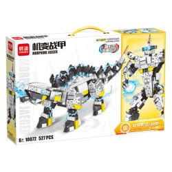 LEIBA 10072 non  ÁO GIÁP CƠ KHÍ RỒNG LƯNG KIẾM bộ đồ chơi xếp lắp ráp ghép mô hình  MORPHING JAEGER Kỹ Thuật Công Nghệ Cao Mô Hình Phương Tiện 527 khối