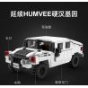 DOUBLEE CADA C55022 55022 non  XE HUMMER OFF-ROAD 1:24 tỷ lệ 1:24 bộ đồ chơi xếp lắp ráp ghép mô hình Racers HUMVEE Đua Tốc Độ 328 khối